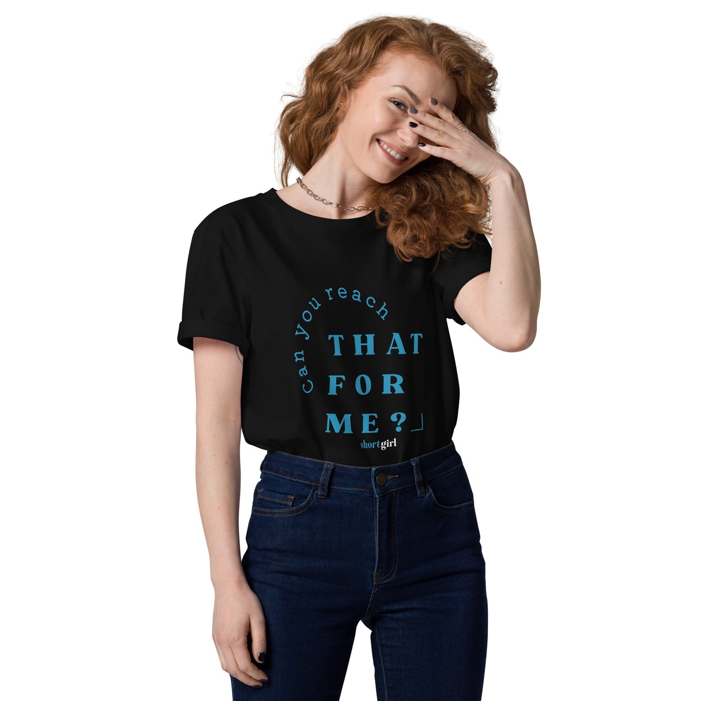Unisex organic cotton t-shirt - Can you reach that for me