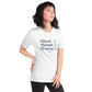Unisex t-shirt - Short, Sweet, Fierce