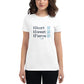Women's short sleeve t-shirt - Short, Sweet, Fierce