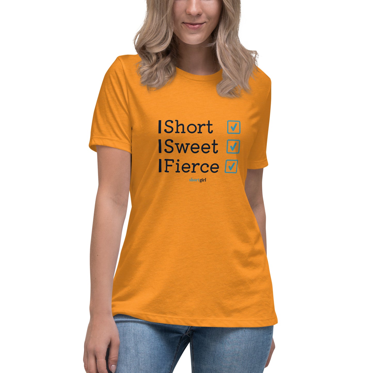 Women's Relaxed T-Shirt - Short Sweet Fierce