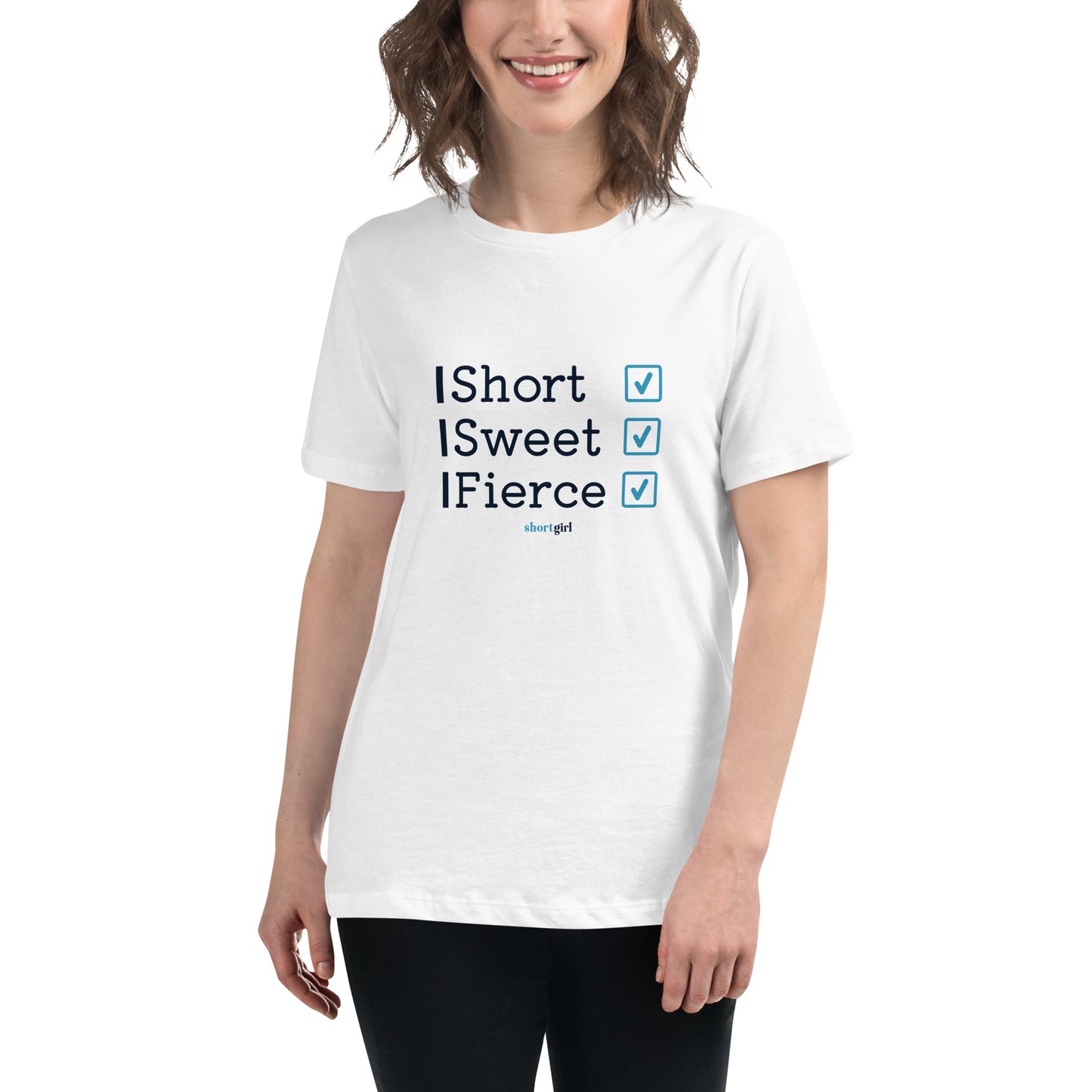 Women's Relaxed T-Shirt - Short, Sweet, Fierce